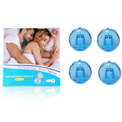 Magnetic Anti Snoring Nose Clip - Comfortable Silicone Sleep Aid