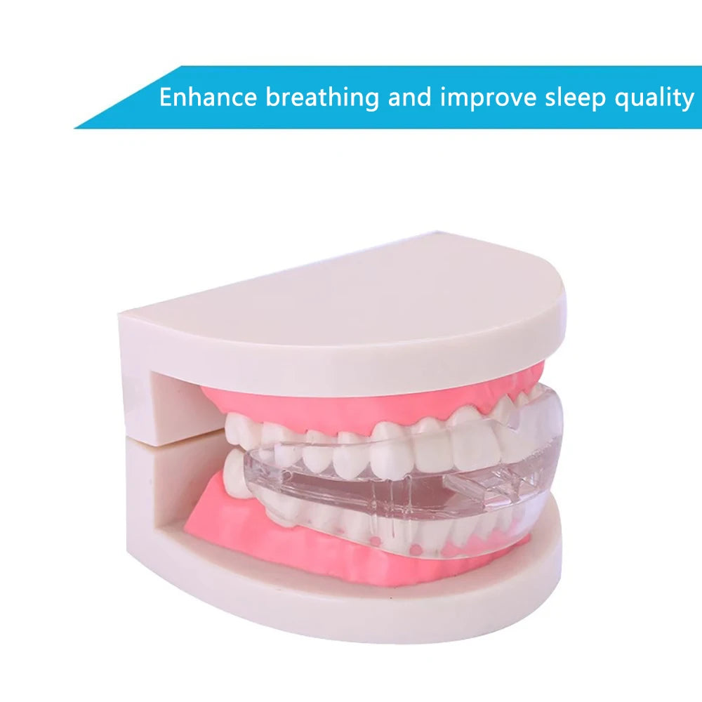 Anti-Snoring Mouth Guard | Silicone Snore Stopper | Teeth Protector