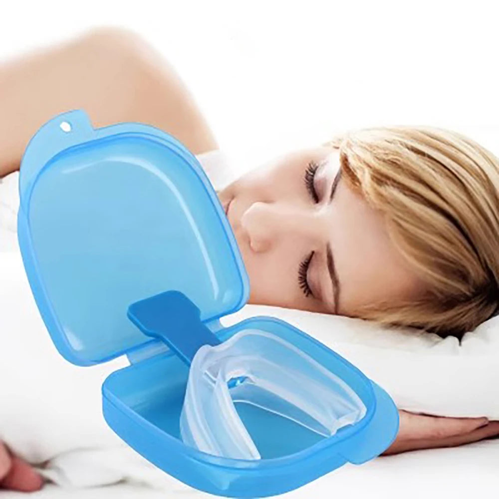 Anti-Snoring Mouth Guard | Silicone Snore Stopper | Teeth Protector